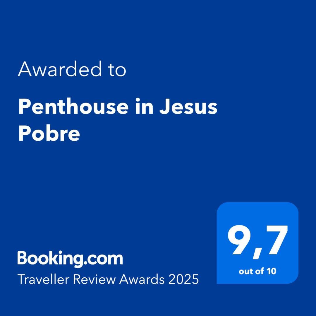 Apartmán Penthouse In Jesus Pobre Exteriér fotografie